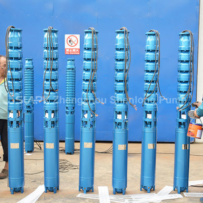 High head and large flow QJ cast iron submersible pump energy-saving and efficient
