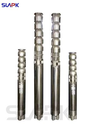 10m³/h-100m³/h QJ Deep well stainless steel submersible pump Suitable for deep wells