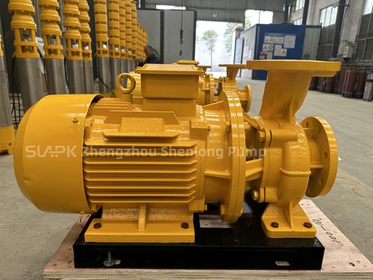 5.5kw, 7.5kw, 11kw, 22kw ISW horizontal pipeline centrifugal pumps are suitable for long-distance water transportation