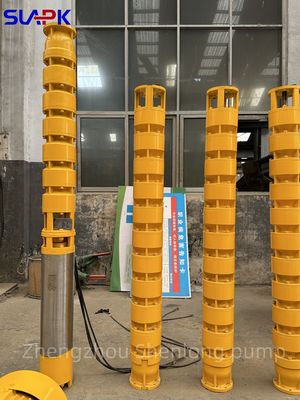10m³/h-100m³/h QJ Deep well stainless steel submersible pump Suitable for deep wells