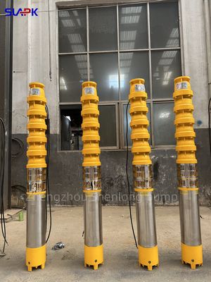 10m³/h-100m³/h QJ Deep well stainless steel submersible pump Suitable for deep wells