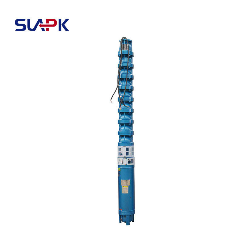 300QJ150-450/13 مضخة غمرة عميقة مع 450m الرأس 150 م 3 / ساعة التدفق والتصميم الطرد المركزي متعددة المراحل