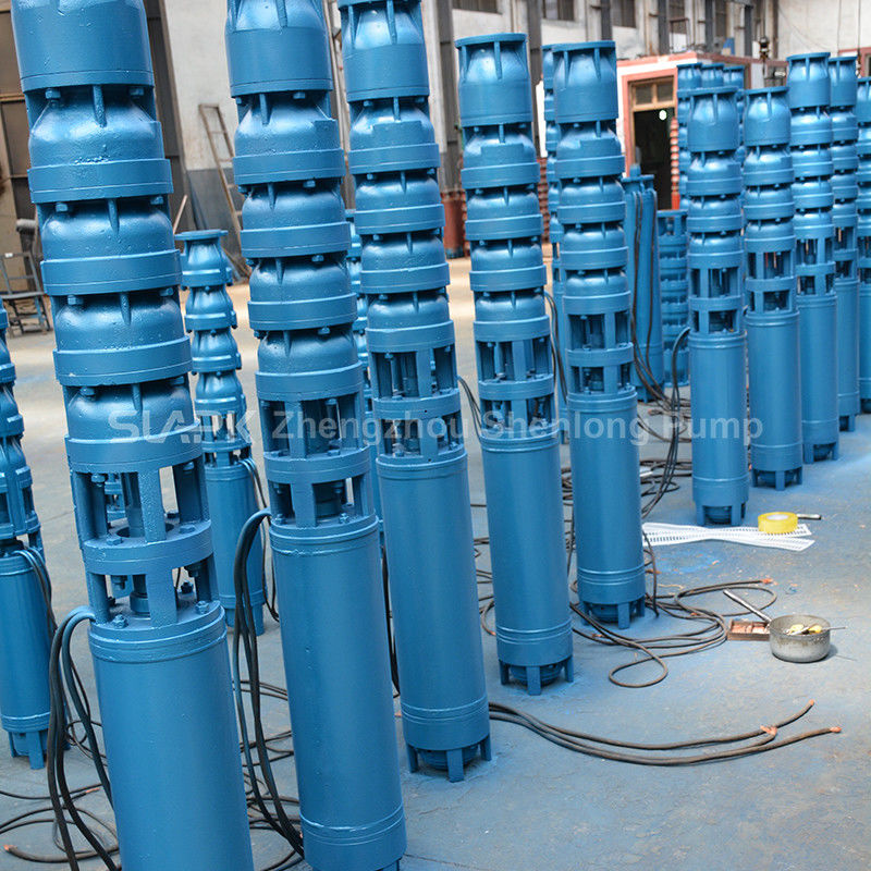 مضخة غطس 600 م3 / ساعة ذات تدفق كبير مع محرك 75 كيلوواط و SS304 Impeller