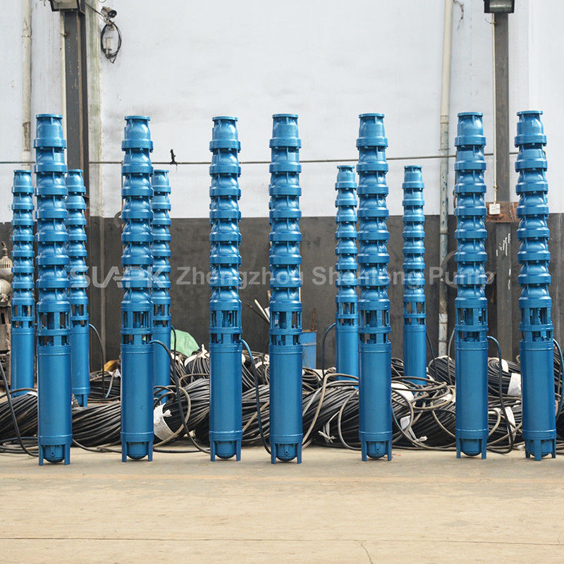 مضخة غطس 600 م3 / ساعة ذات تدفق كبير مع محرك 75 كيلوواط و SS304 Impeller