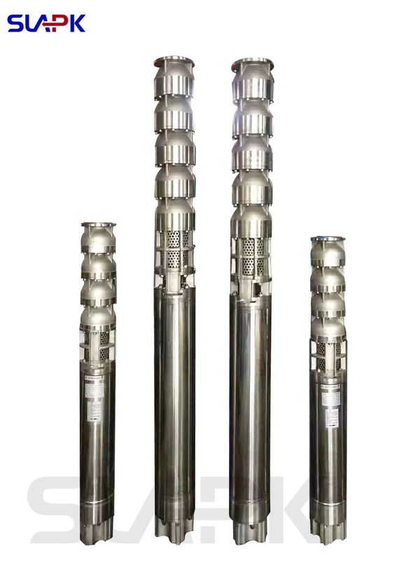 10m³/h-100m³/h QJ Deep well stainless steel submersible pump Suitable for deep wells