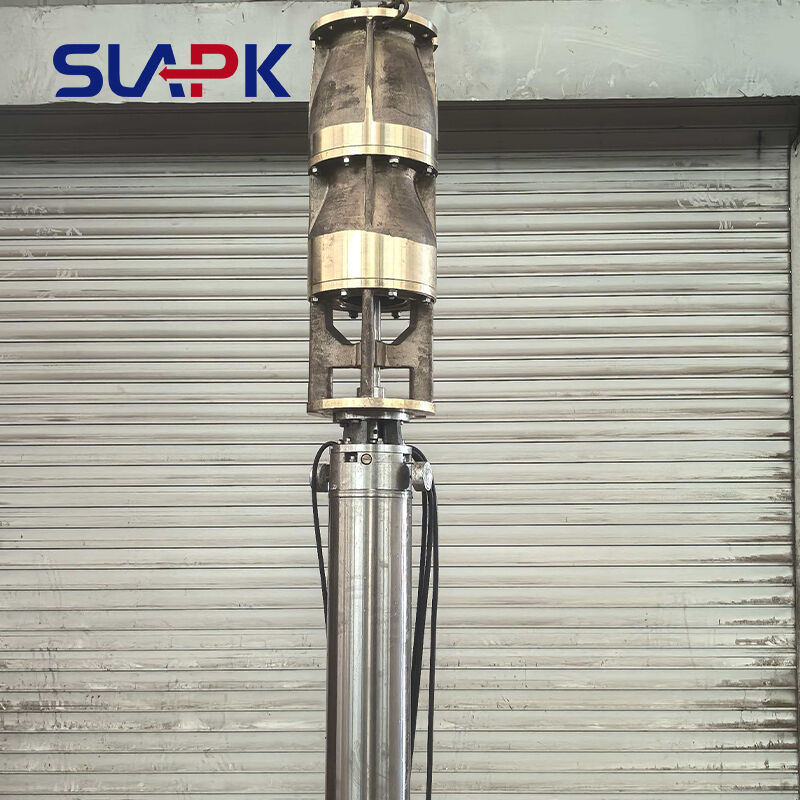 مضخة غمر قلع برونزية عالية الأداء: 400QJH500-20-45KW لظروف العمل الصعبة
