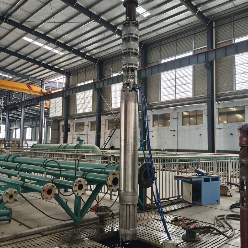 300QJH400-80/2-150KW الفولاذ المقاوم للصدأ عميقة البئر المغمورة مضخة مقاومة للتآكل حل إمدادات المياه للمنصات البحرية