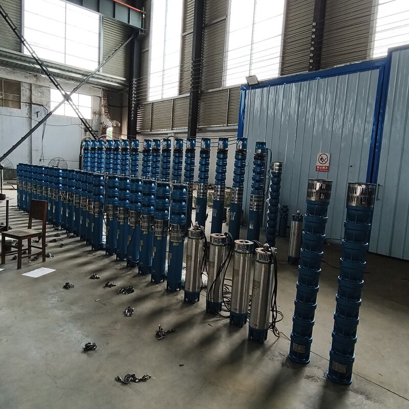 200QJ72-40-18KW مضخة غمرة عميقة مع 18 كيلوواط من طاقة المحرك ، ومعدل تدفق 72 م 3 / ساعة و 40 م رئيس لتزويد المياه الزراعية والصناعية