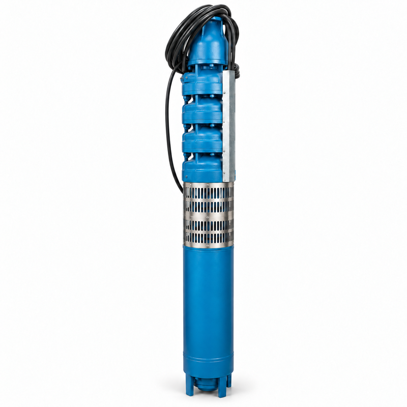 25kW Deep Well Submersible Pump with 58–68 m³/h Flow and 72–96 m Head for Submersible Borehole Pump Systems