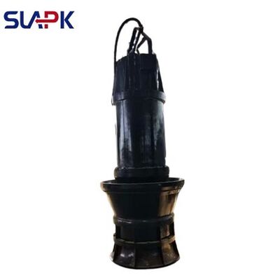 315 كيلو واط، 9000 متر مكعب/ساعة، 8.16 متر رأس: تم تصميم مضخة التدفق المحوري الغاطسة ZQB خصيصًا لتطبيقات الصرف الصحي البلدية