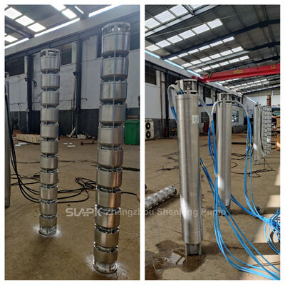 مضخة تحلية مياه البحر بمادة 300QJH360-55/2-90KW 690V 50HZ 2507