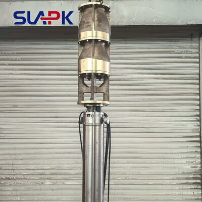 مضخة غمر قلع برونزية عالية الأداء: 400QJH500-20-45KW لظروف العمل الصعبة