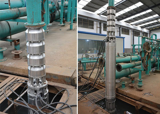 مضخة مائية تحت الماء 12 بوصة 300 متر / ساعة مضخة مائية تحت الماء 140 كيلوواط قوة عالية الأداء