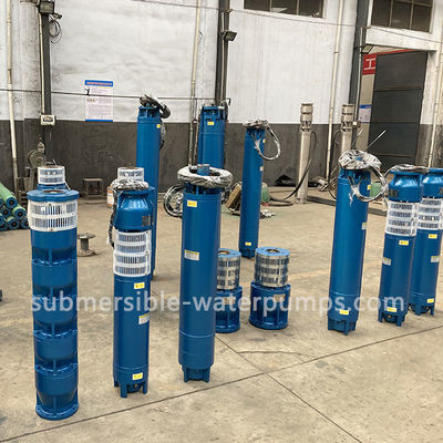 صلب الحديد 125m3/H 45kw 10 بوصة مضخات المياه الغارقة
