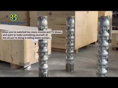 عرض مضخة الغوص في مستودع المصنع